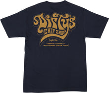 Load image into Gallery viewer, Dirty&#39;s Logo Tee Navy