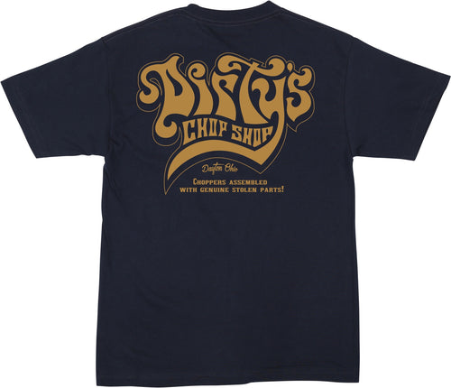 Dirty's Logo Tee Navy